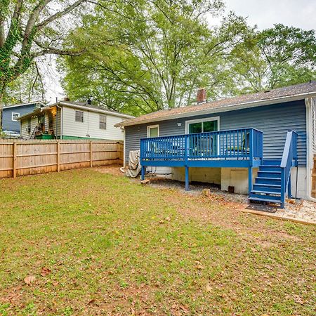 Minutes To Hospitals Atlanta Home With Deck And Grill Exterior foto