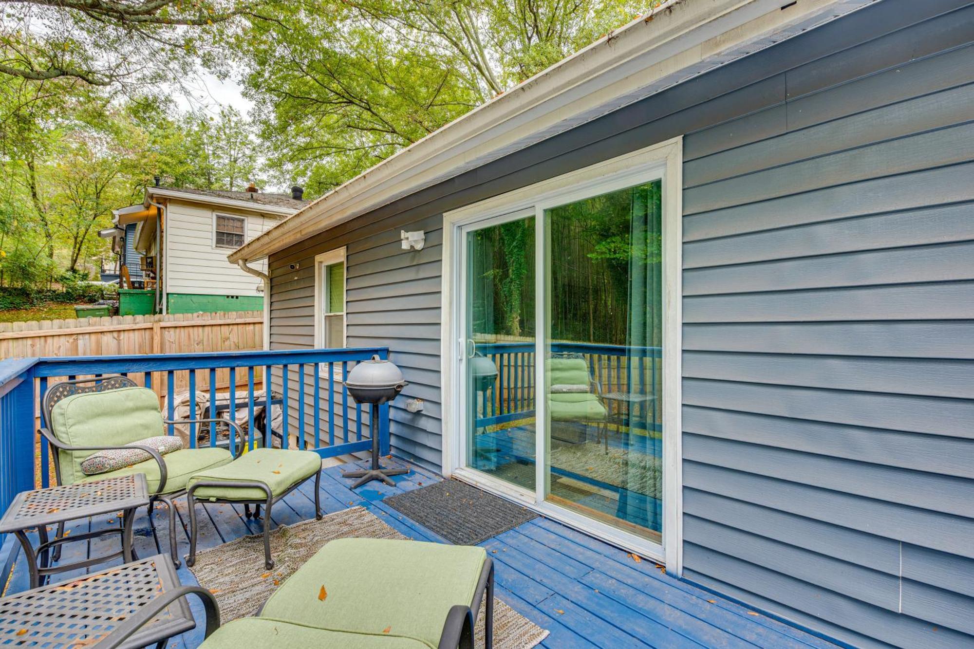 Minutes To Hospitals Atlanta Home With Deck And Grill Exterior foto